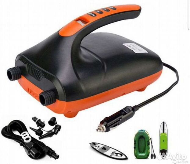 Электрический насос для лодок и sup Stermay HT 782