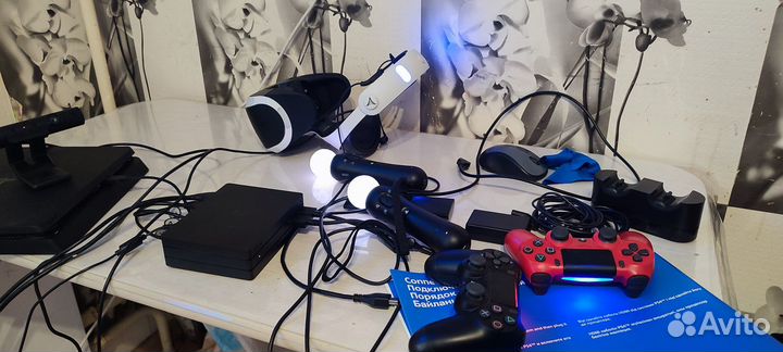 Sony playstation 4 slim 1tb + VR очки