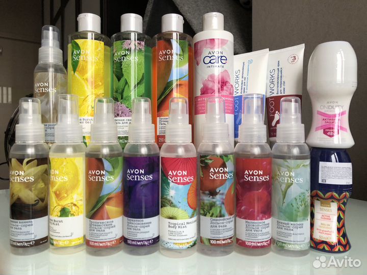 Гель д/душа, спрей, дезодорант, крем