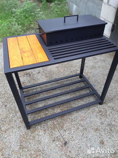 Мангал в стиле лофт