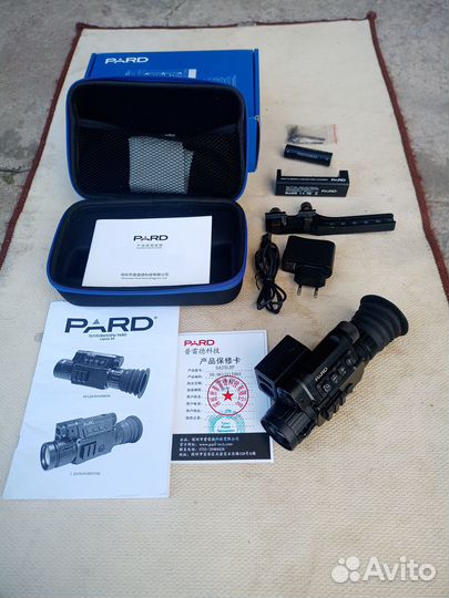 Тепловизионный прицел с дальномером pard SA25LRF