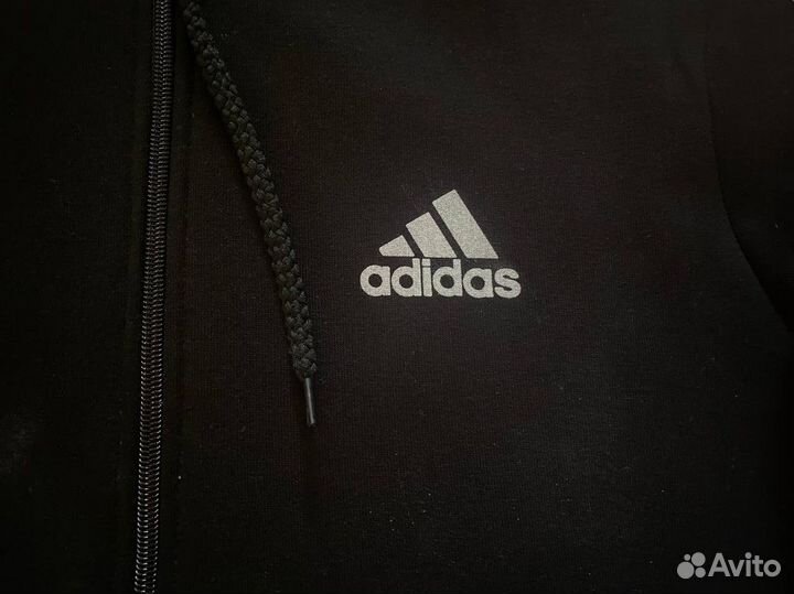 Зип-худи Adidas теплый
