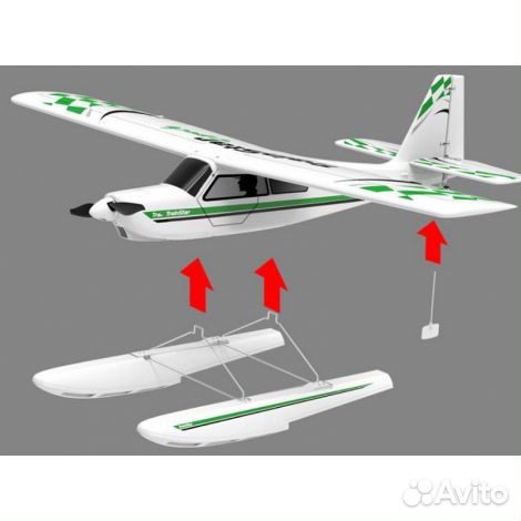Радиоуправляемый самолет Volantex RC TrainStar Epo