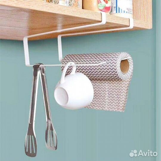 Держатель подвесной для кухни, цвет белый