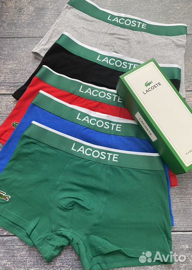 Трусы мужские боксеры lacoste