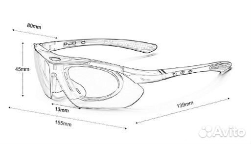 Тактические очки «Oakley» со сменными линзами