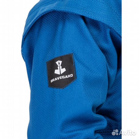 Куртка самбо Bravegard ascend вфс синяя/красная