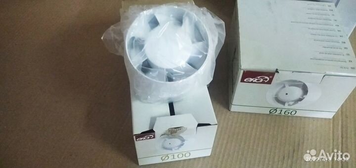 Вентиляторы канальные 100-150 мм