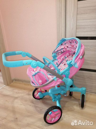 Коляска для кукол 2 в 1 demi star