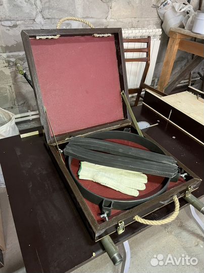 Подставка для казана в чемодане