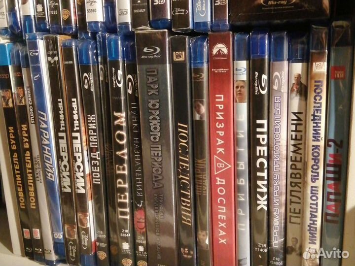Блюрей диски лицензия П,Е,Ж,Т