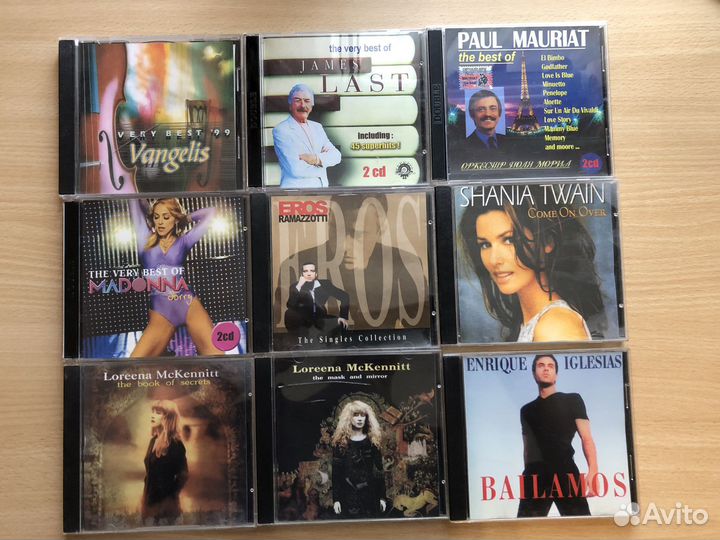 Музыкальные cd диски