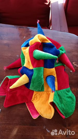 Шапка шутовская с бубенчиками