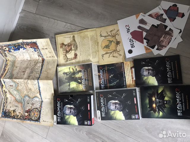 Коллекционное издание Witcher Ведьмак 1+2 PC купить в Рязани ...