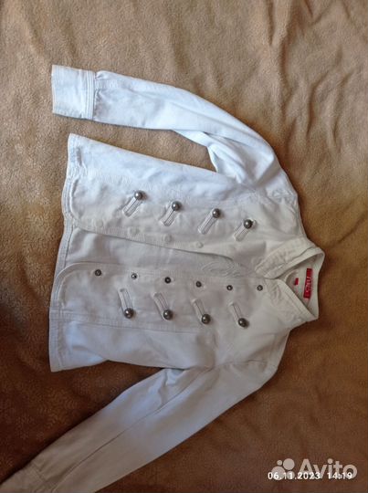 Верхняя одежда для девочки на рост 116