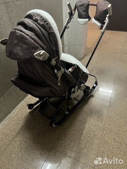 Санки коляска ника 7 8