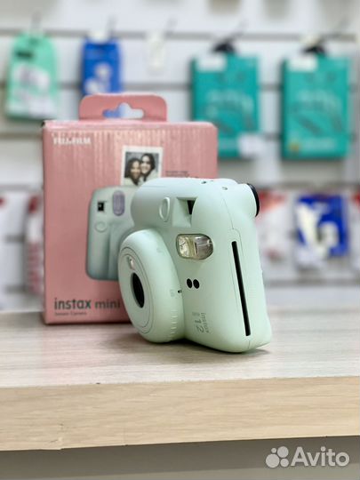 Новый Instax Mini 12 Mint Green / Гарантия