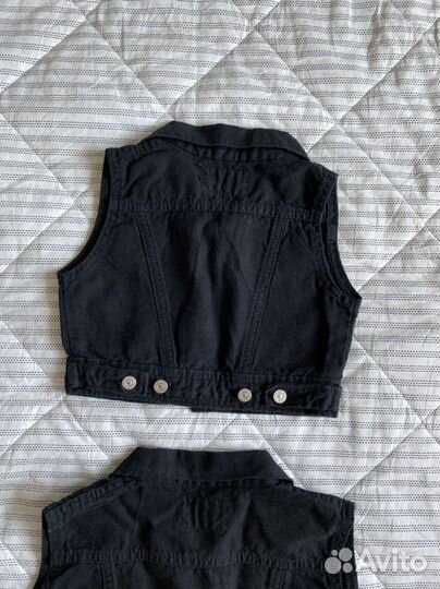 Жилет джинсовый детский 80-104