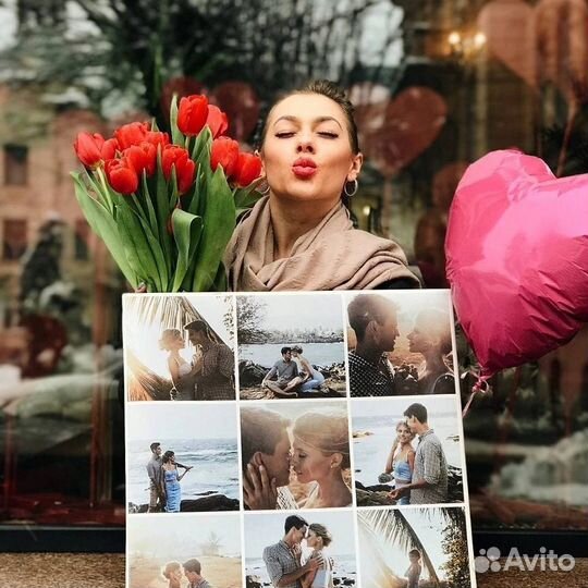 Коллаж на холсте