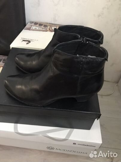Ботильоны. Новые, размер 37.Натуральная кожа
