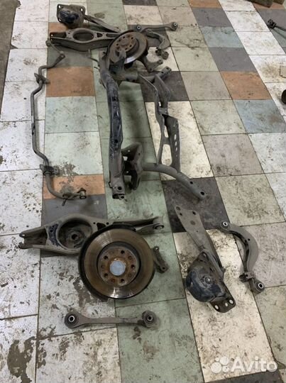 Scoda octavia A5. Задняя подвеска