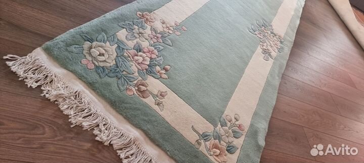Ковер шерстяной новый ручная работа 0,9 м х 3,5м