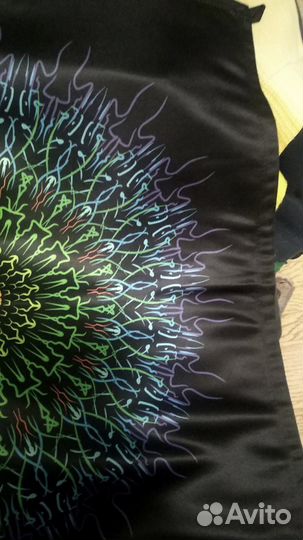 Полотно Мандала Светится в Ультрафиолете