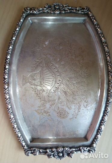 Поднос старинный