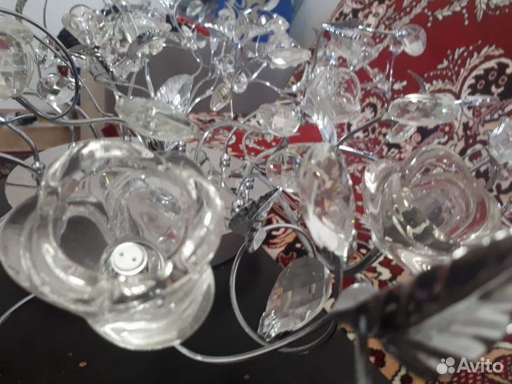 Люстра потолочная бу