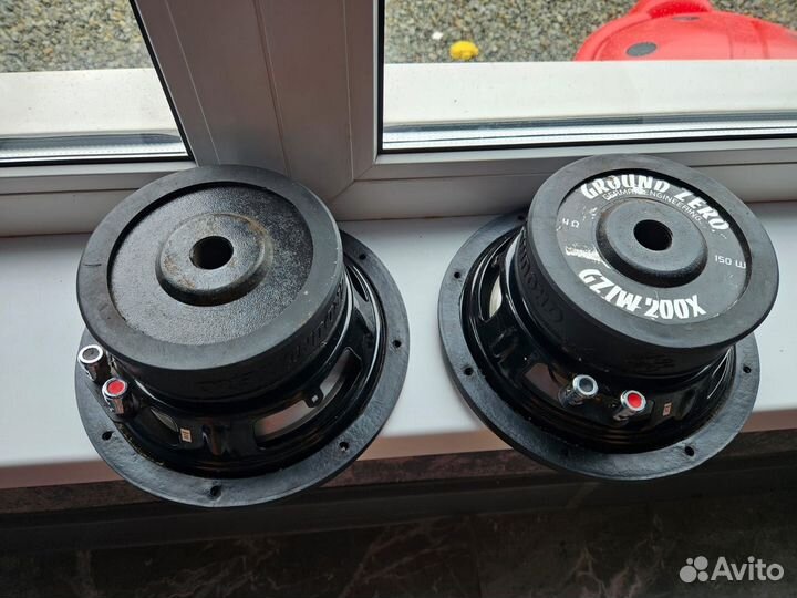 Сабвуферный динамик Ground zero gziw 200