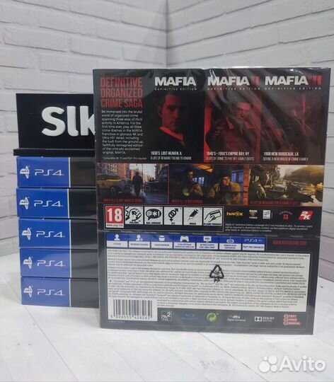 Mafia Trilogy PS4 Новый диск