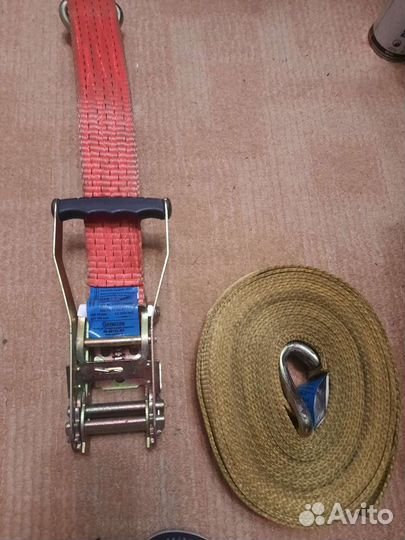 Ремни стяжные бу