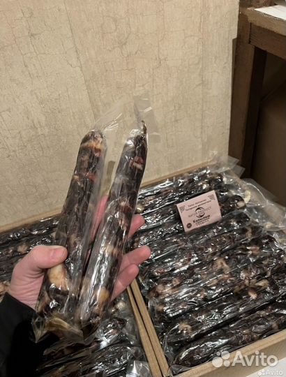 Конская колбаса 