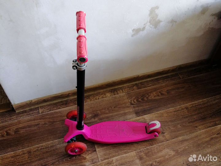 Самокат детский трехколесный бу