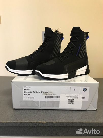 Мотокеды черные унисекс BMW Motorrad KnitLite