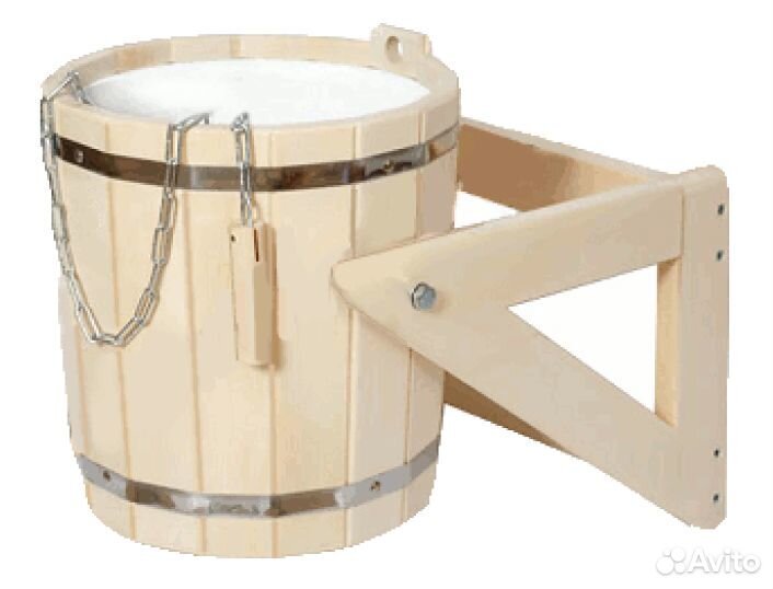 Обливное Устройство 10л. Липа с пластиковой вставк