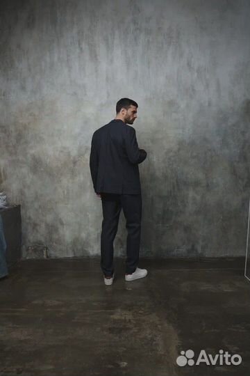 Мужской Костюм Черный
