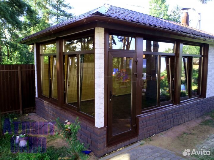 Алюминиевые пластиковые двери