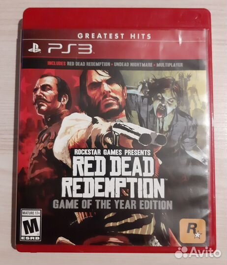 Red Dead Redemption Game Of The Year Edition PS3
