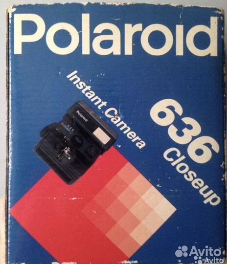 Фотоаппарат polaroid 636 closeup