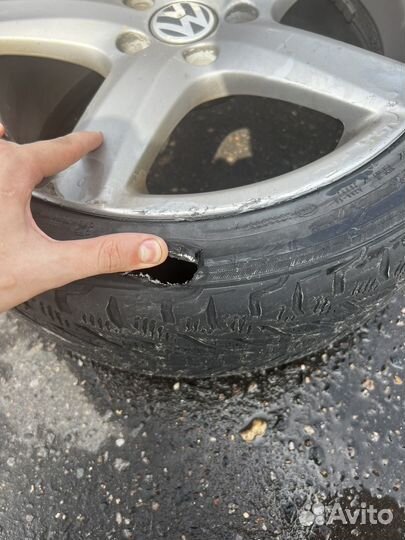 Запасное колесо r17