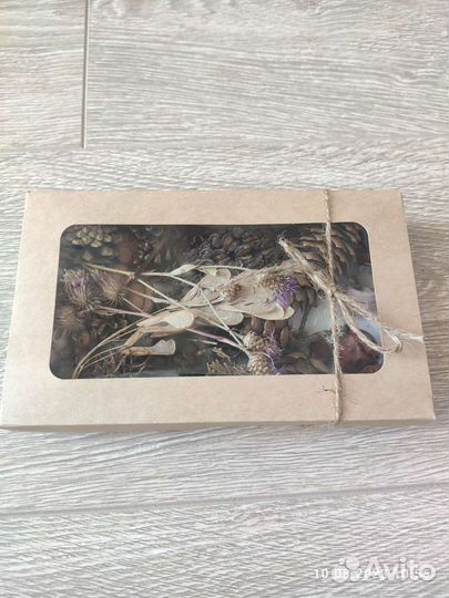 Природные материалы для творчества и поделок