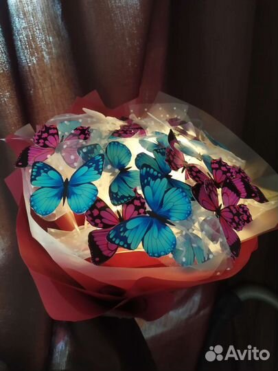 Букеты из бабочек