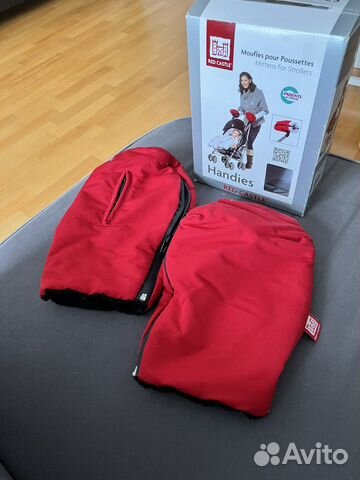 Варежки для коляски трости Red Castle