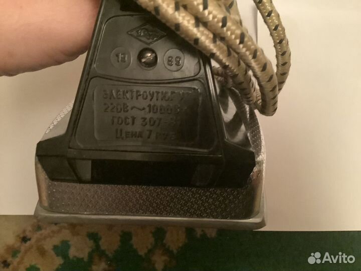 Электроутюг советский