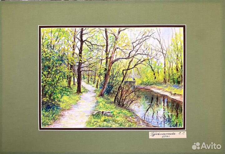 Картины пастелью