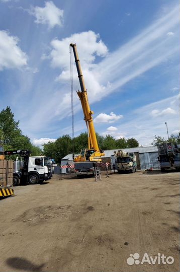 Аренда и услуги автокрана, 45 т, 34 м, с гуськом 19 м