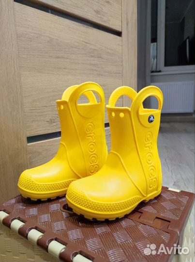 Сапожки Crocs Handle IT rain, размер 26/С9