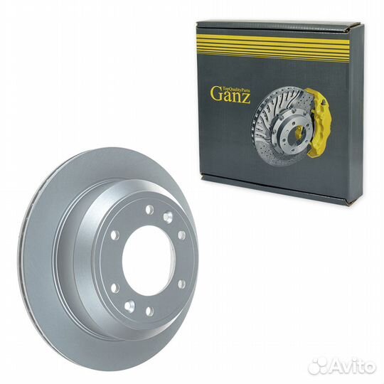 Диск тормозной задний с покрытием hyundai Grand St