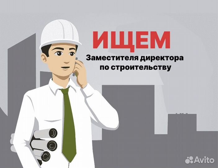 Заместитель директора по строительству (ИЖС)